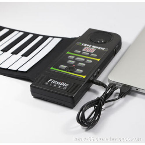Factory wholesale roll up piano with electric keyboard
